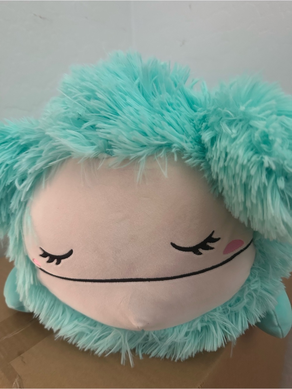 Squishmallows Teal Plush Joelle Character Pillow